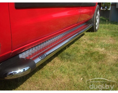Защита пороги - площадки HUNTER для Volkswagen Sharan